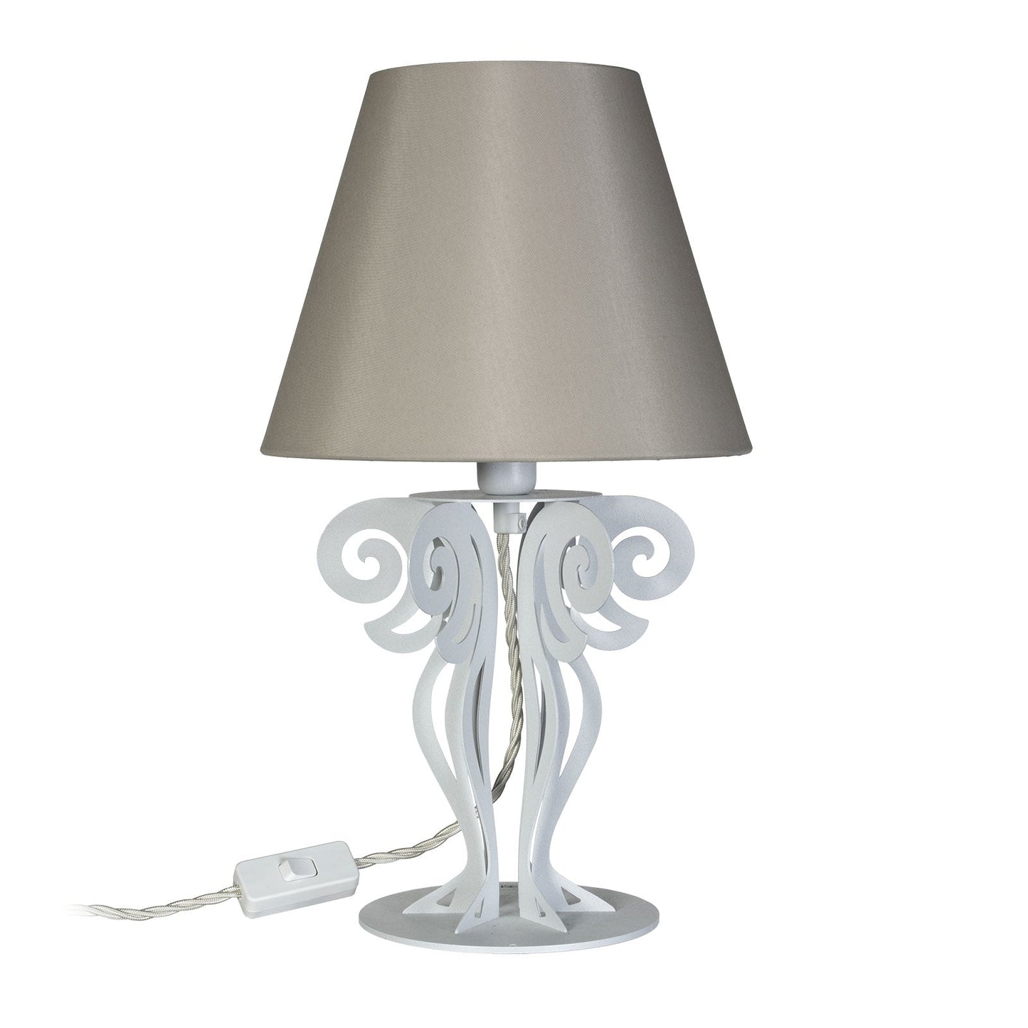 Small table lamp with Circeo lampshade