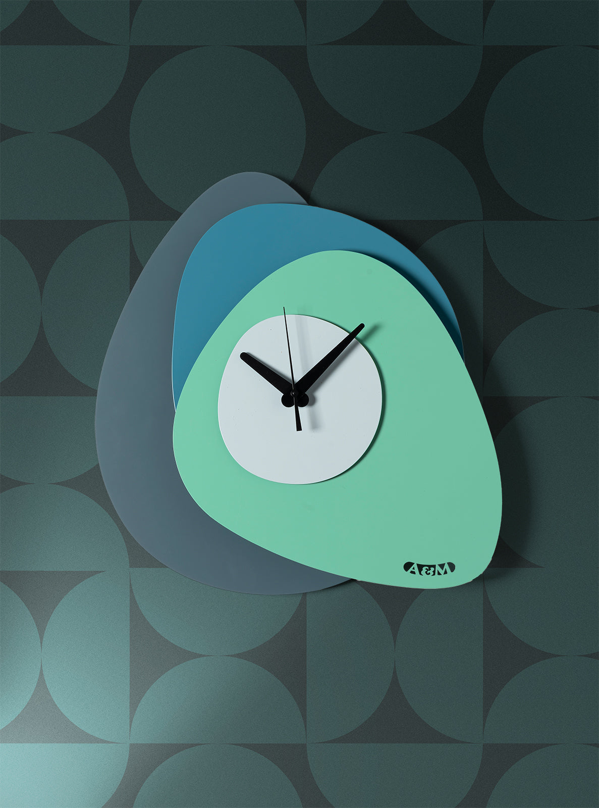 Orologio di design minimal Grease