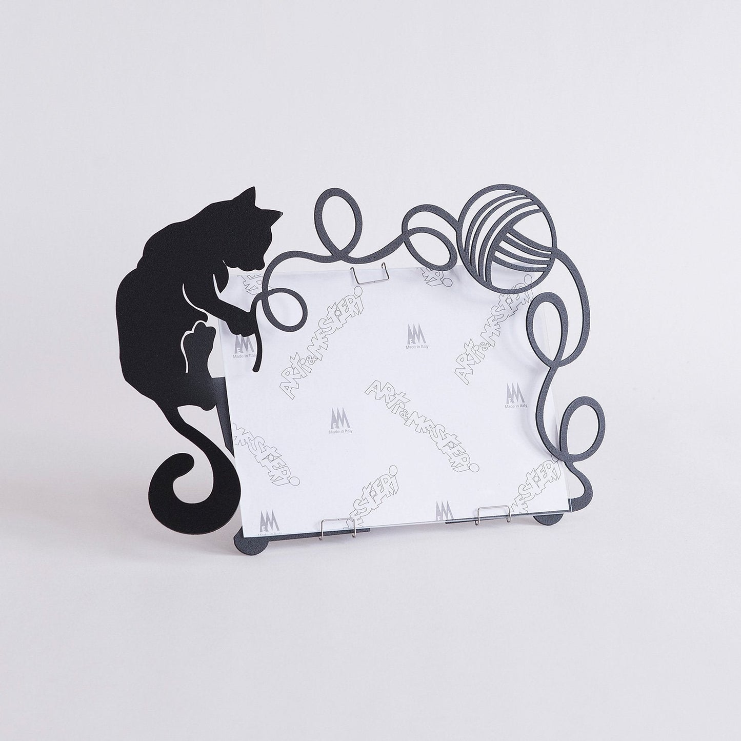 "Gatto Gomitolo" designer photo frame