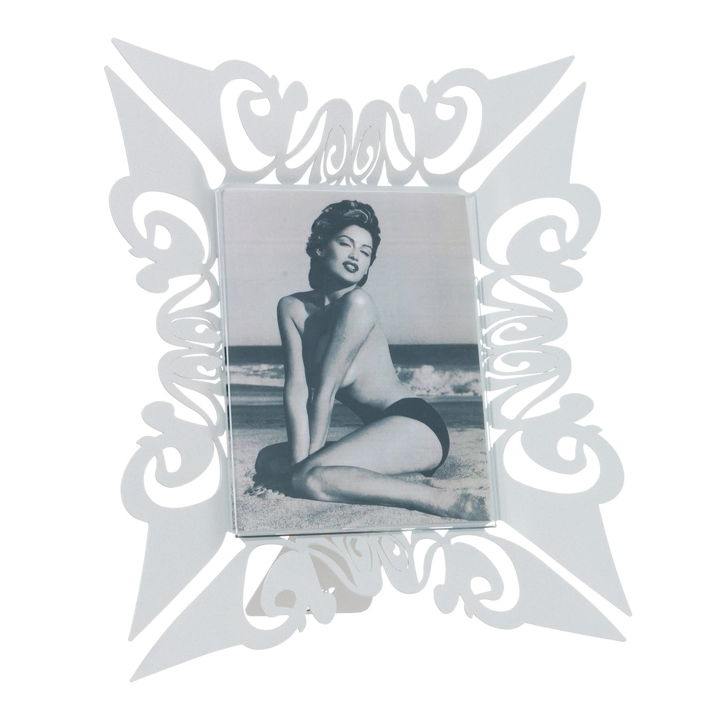 Cornice portafoto decorata verticale Vanity