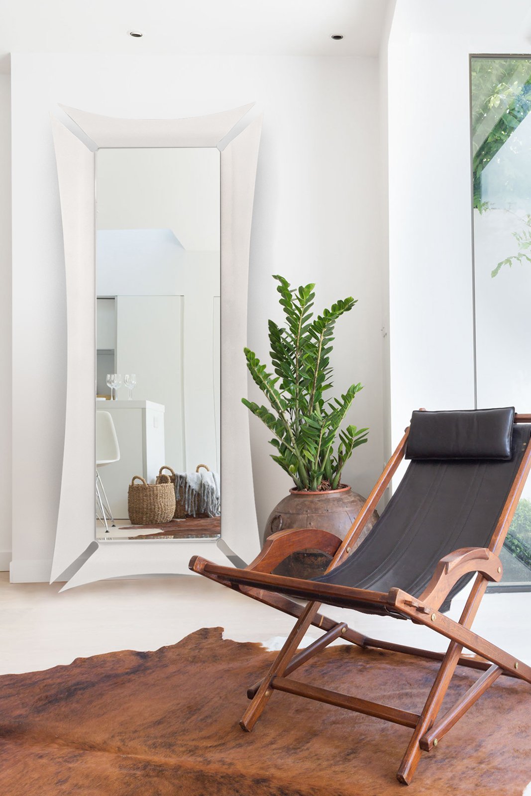 Morgana long floor mirror