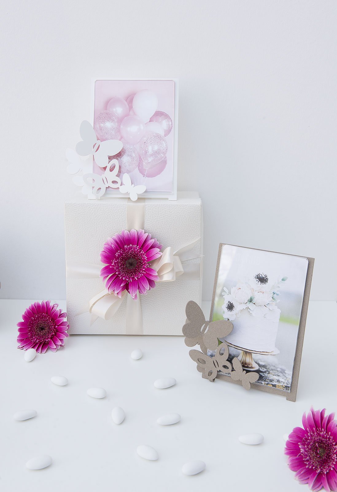 Modern Butterfly Photo Frame Favor