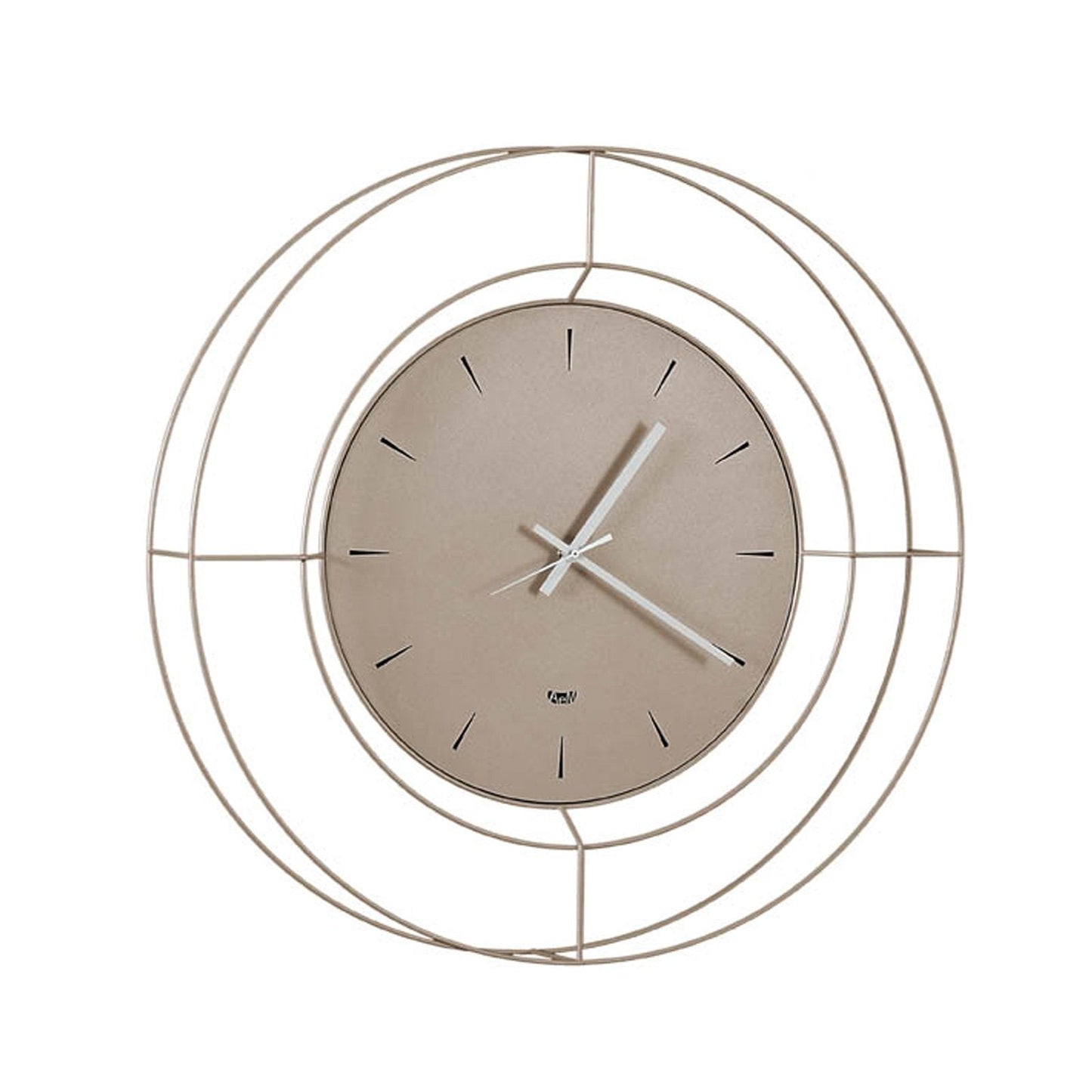 Petite horloge murale contemporaine Nudo