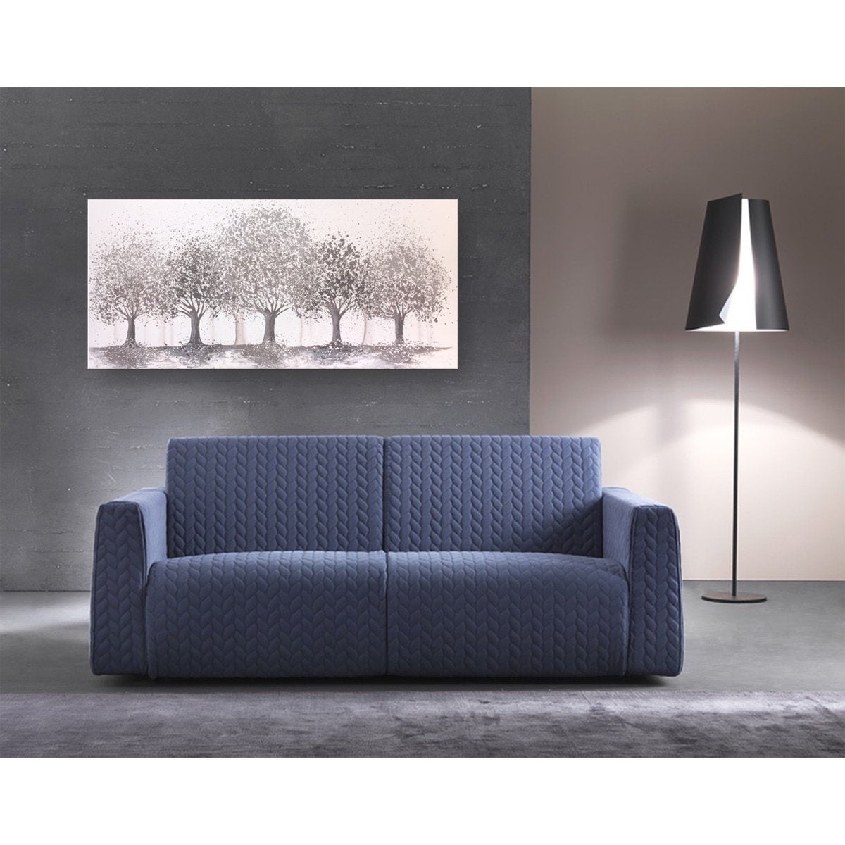 SINGLE OIL ON CANVAS TREE PAINTING