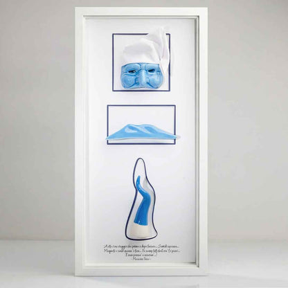 Forza Napoli Vertical Trio in all-blue ceramic