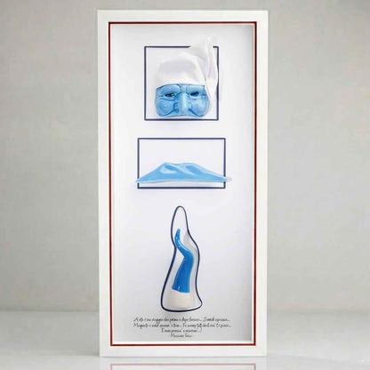 Forza Napoli Vertical Trio in all-blue ceramic