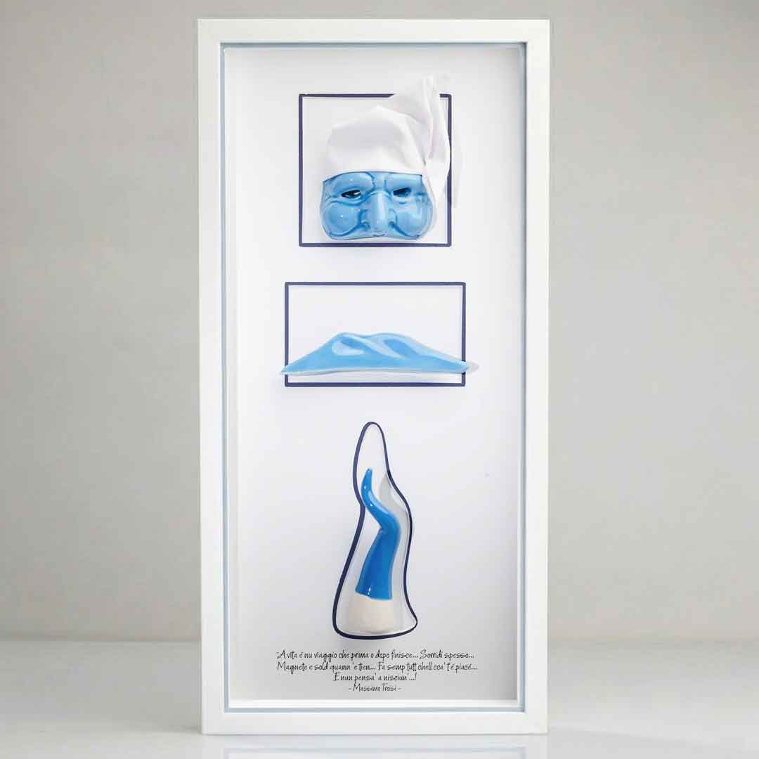 Forza Napoli Vertical Trio in all-blue ceramic