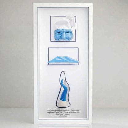 Forza Napoli Vertical Trio in all-blue ceramic