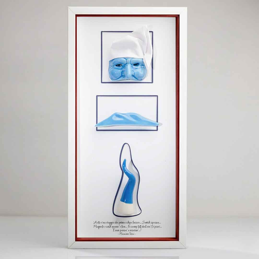 Forza Napoli Vertical Trio in all-blue ceramic