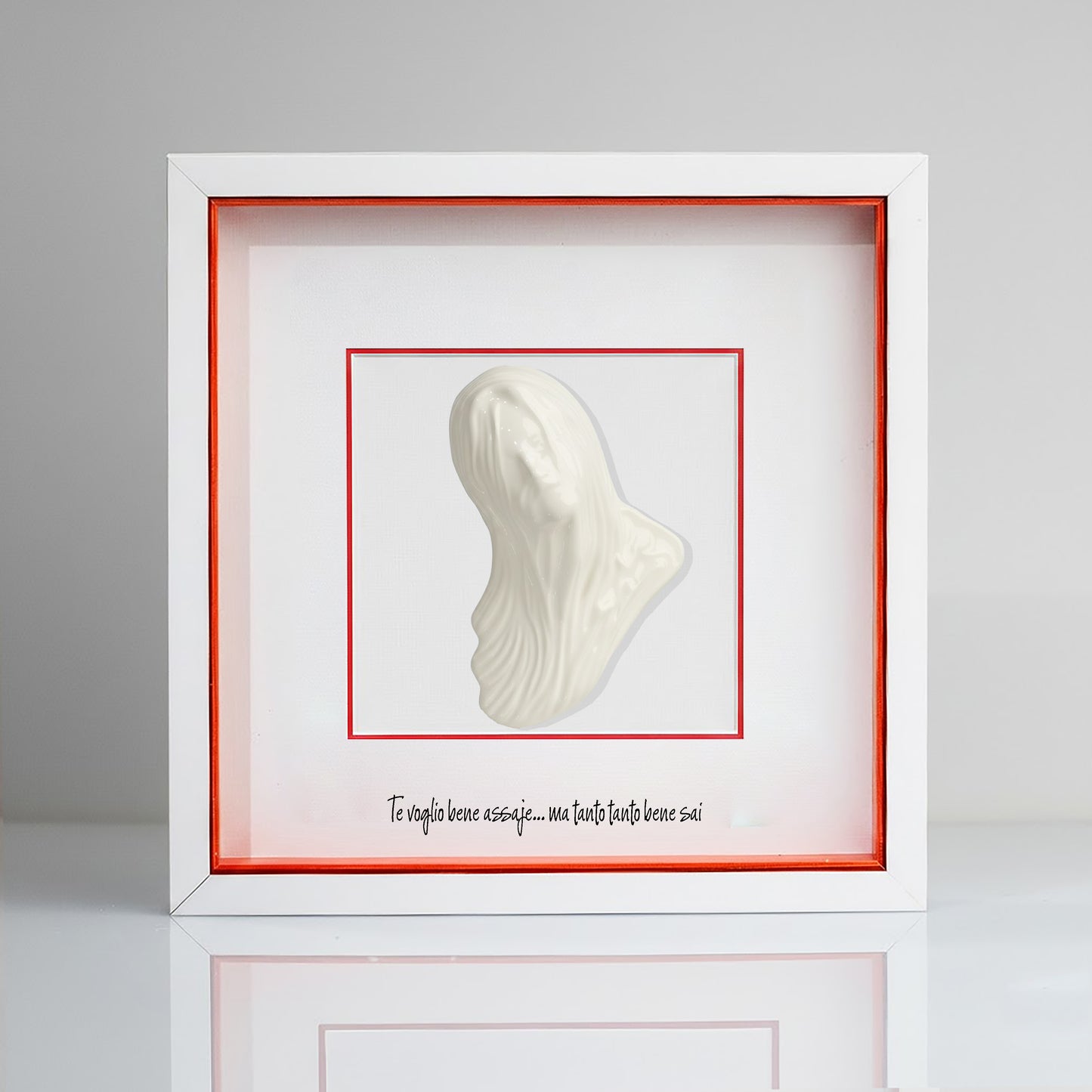 Beautiful red ceramic Mbriana