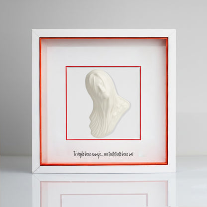 Beautiful red ceramic Mbriana