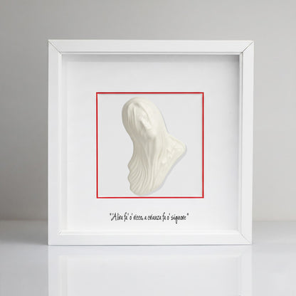 Beautiful red ceramic Mbriana