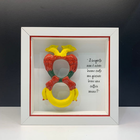 Decorative Ceramic Picture – Ace of Coins 