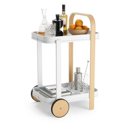 Carrello Bar e Mobiletto Multiplo Bellwood Bianco – Umbra
