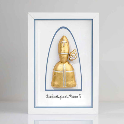 San Gennaro Gold in ceramic
