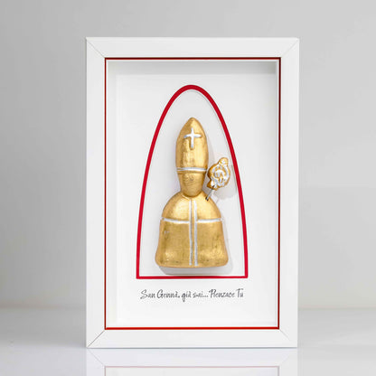 San Gennaro Gold in ceramic