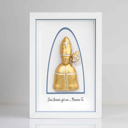 San Gennaro Gold in ceramic